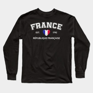 France Long Sleeve T-Shirt